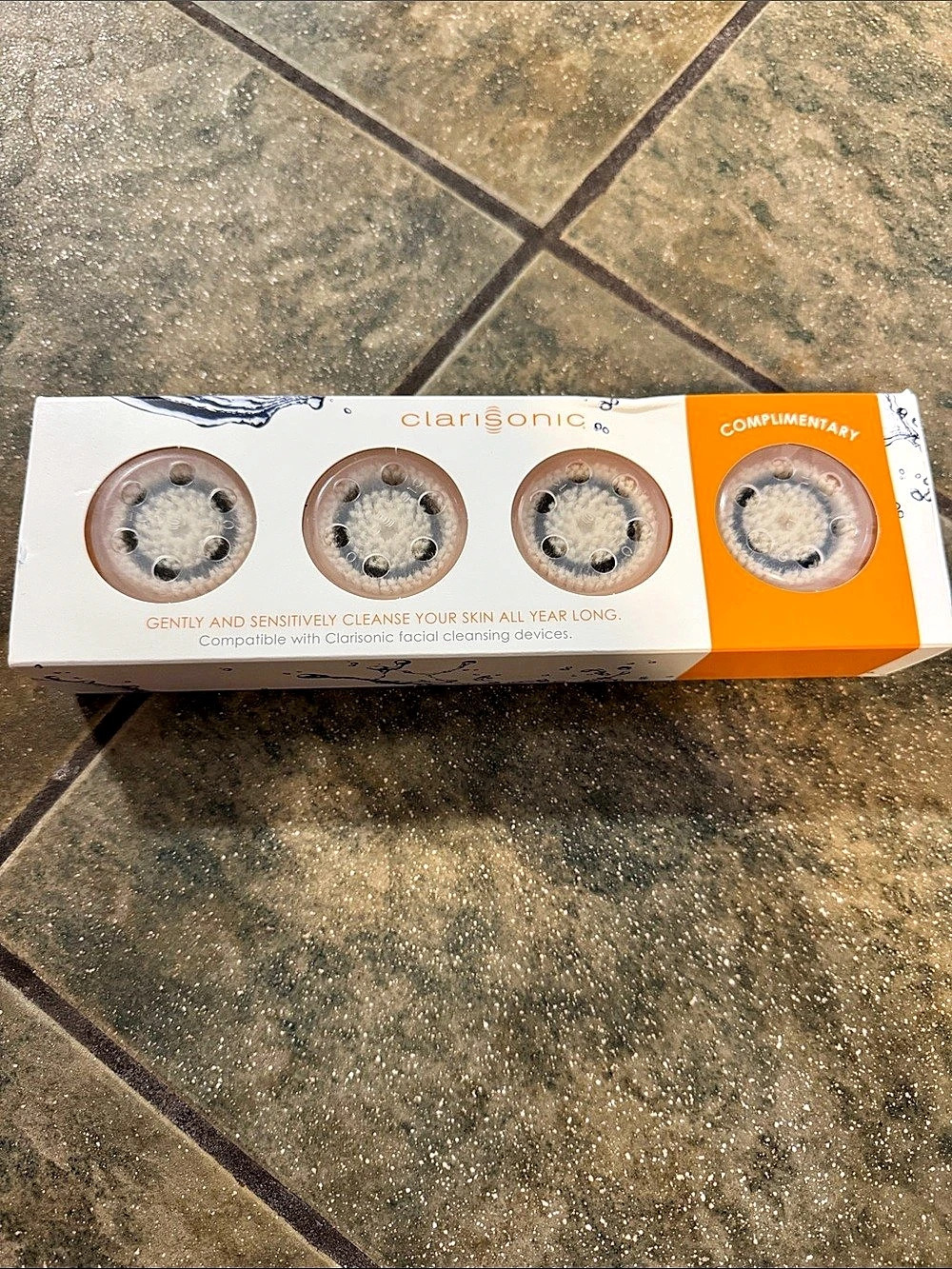 Clarisonic Sensitive Brush Head 4-Pack White